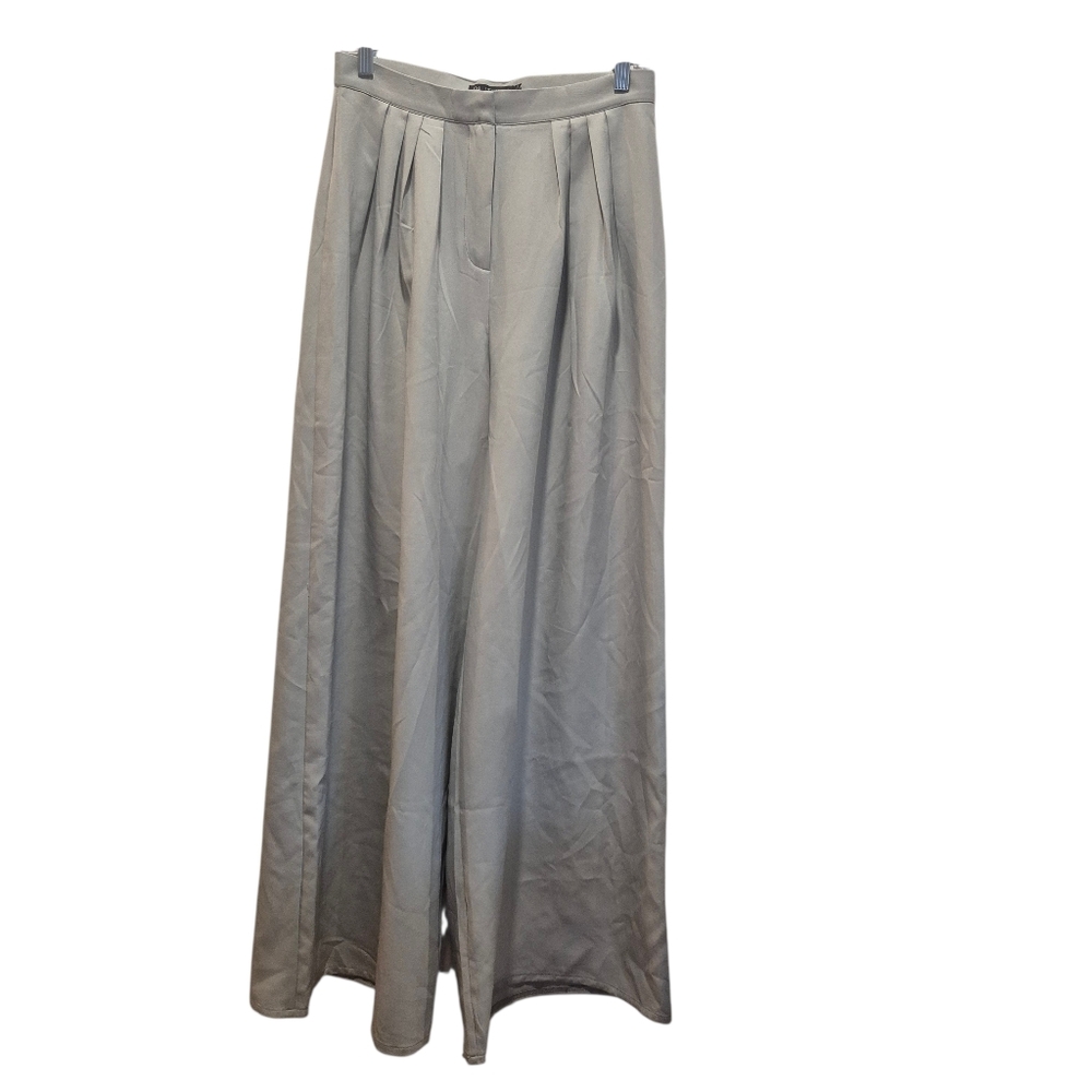 New Blithe LA Powder Blue Wide Leg Pants Size Medium Trouser NWT